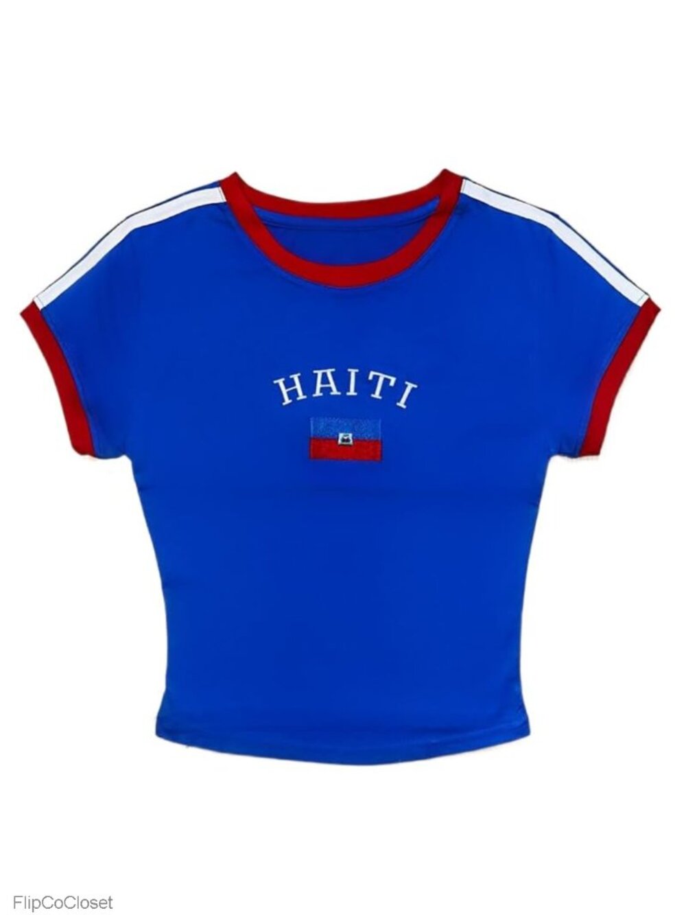 Women's Graphic Crop Top Slim Fit Short Sleeve Y2k Vintage Tee